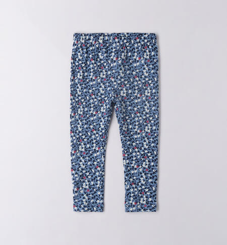 Leggings per bambina BLU