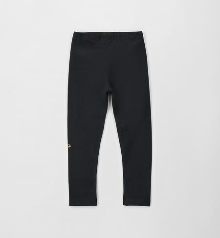 Leggings per bambina iDO NERO-0658