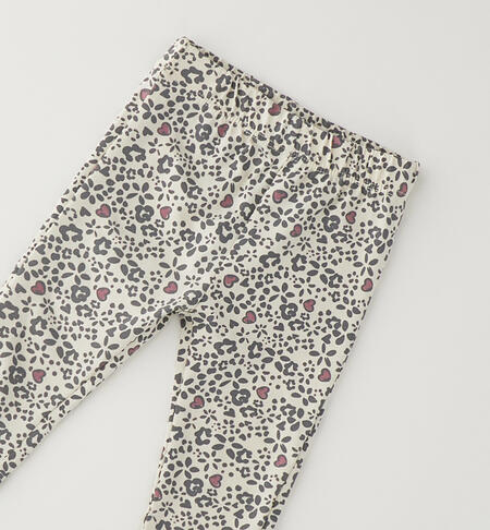 Leggings per neonata SABBIA-GRIGIO-6CET