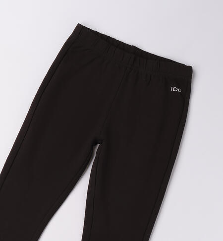 Leggings per ragazza NERO-0658
