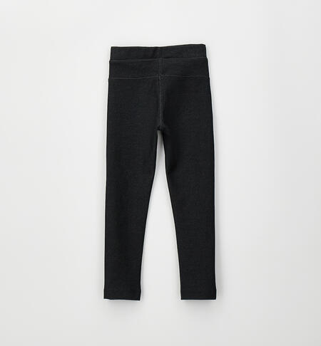 Leggings per ragazza NERO-0658