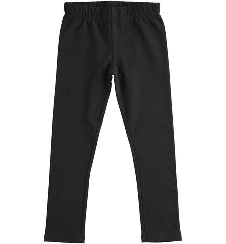 Leggings ragazza con logo - da 8 a 16 anni iDO NERO-0658