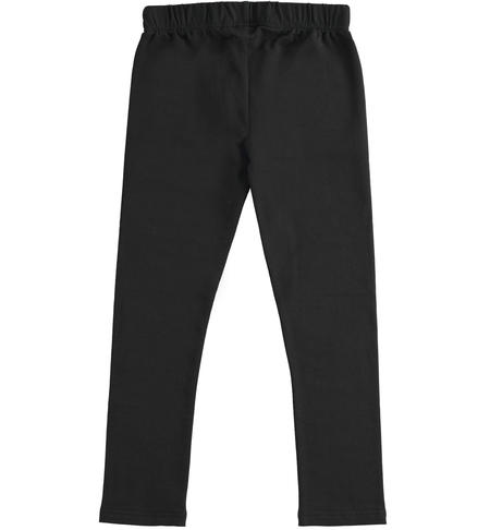 Leggings ragazza con logo - da 8 a 16 anni iDO NERO-0658
