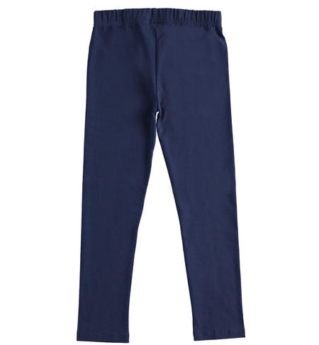 Leggings ragazza in jersey stretch - da 8 a 16 anni iDO NAVY-3854