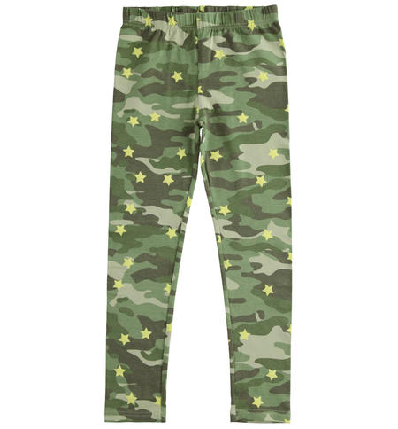 Leggings ragazza varie fantasie - da 8 a 16 anni iDO VERDE-VERDE-6UE8