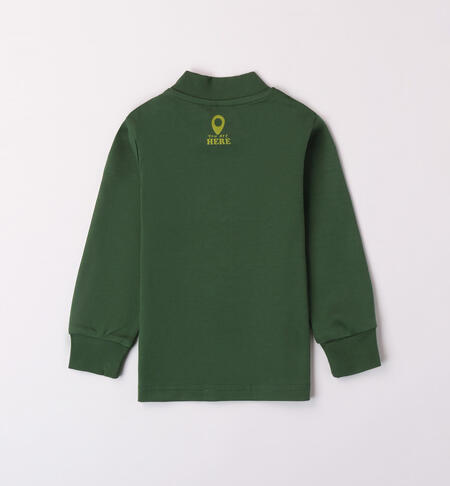 Lupetto bambino 100% cotone da 9 mesi a 8 anni iDO VERDE-4727