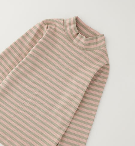 Lupetto collo alto bambina ROSA-2623