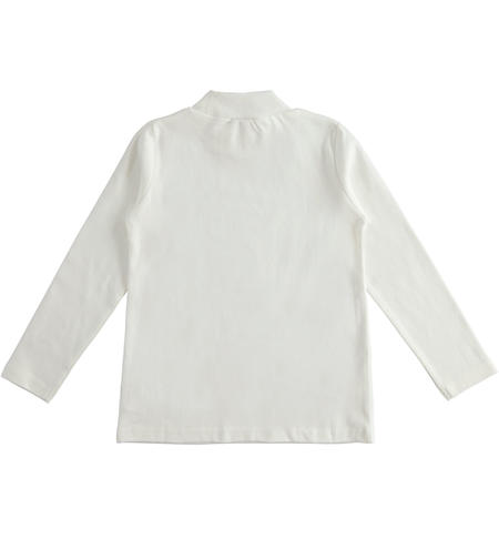 Girl¿s turtleneck with logo from 8 to 16 years by iDO PANNA-0112