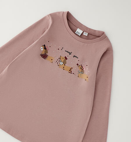 Maglia 100% cotone bambina MAUVE-2922