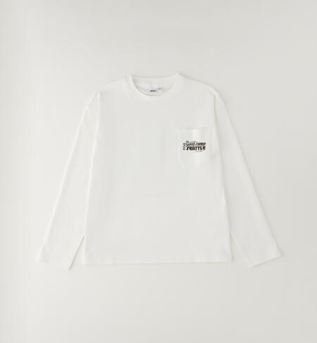 100% cotton boy's shirt CREAM