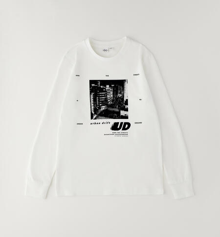 100% cotton boy's shirt CREAM
