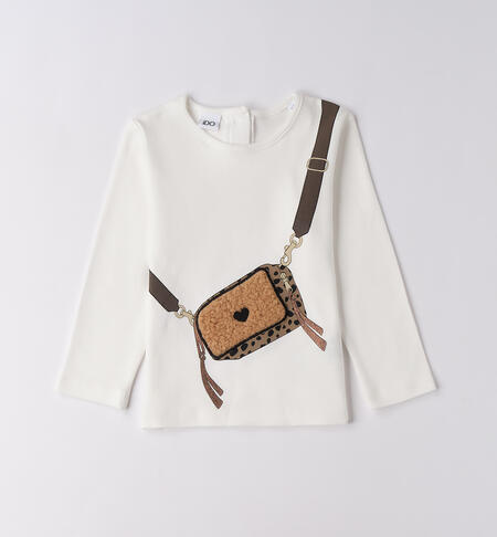 Maglia bambina 100% cotone PANNA