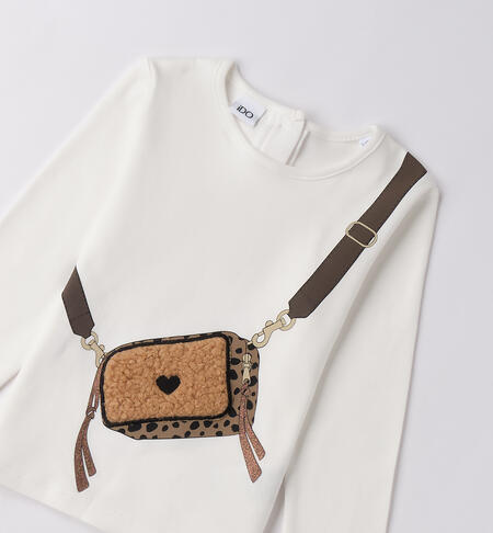 Maglia bambina 100% cotone PANNA-0112