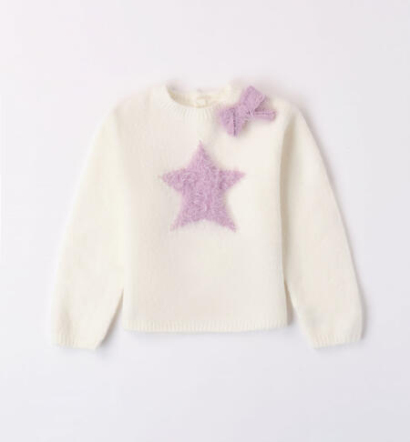 iDO star jumper for girls aged 9 months to 8 years PANNA-0112