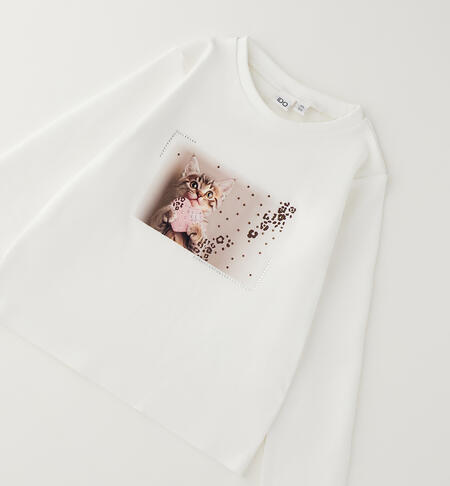 Maglia bambina iDO PANNA-0112