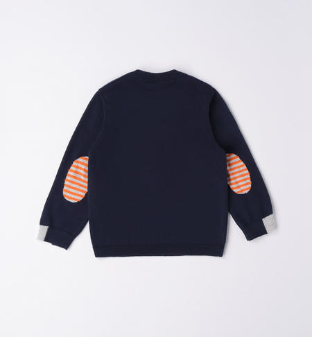 Maglia bambino con toppe da 9 mesi a 8 anni iDO NAVY-3854
