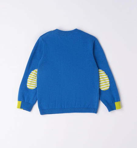 Maglia bambino con toppe da 9 mesi a 8 anni iDO ROYAL CHIARO-3734