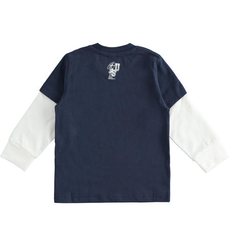 Maglia bambino girocollo - da 9 mesi a 8 anni iDO NAVY-3885