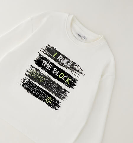 Maglia bambino in 100% cotone PANNA-0112
