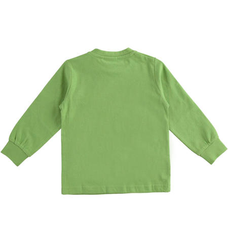 Cotton t-shirt for boys from 9 month to 8 years iDO VERDE-4932
