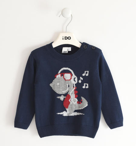 Maglia bambino in tricot - da 9 mesi a 8 anni iDO NAVY-3885