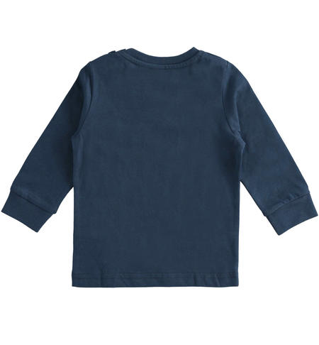 Maglia bambino manica lunga - da 9 mesi a 8 anni iDO NAVY-3885