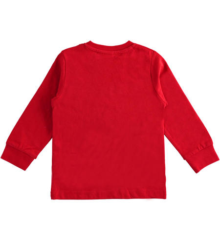 Maglia bambino manica lunga - da 9 mesi a 8 anni iDO ROSSO-2253