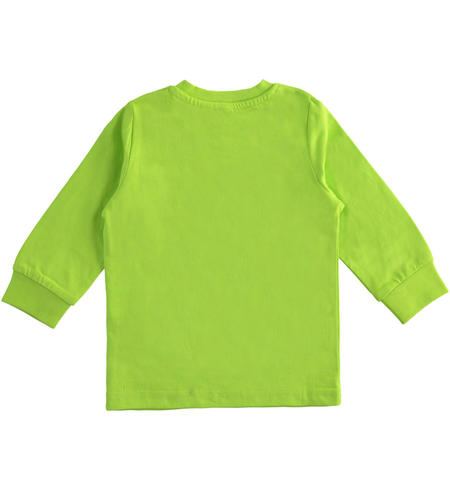 Maglia bambino manica lunga - da 9 mesi a 8 anni iDO VERDE-5132
