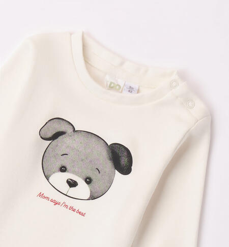 iDO T-shirt with cute printed motif for boys from 1 to 24 months PANNA-0112