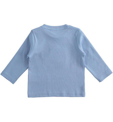 Cotton baby boy t-shirt from 1 to 24 months iDO AZZURRO-3814