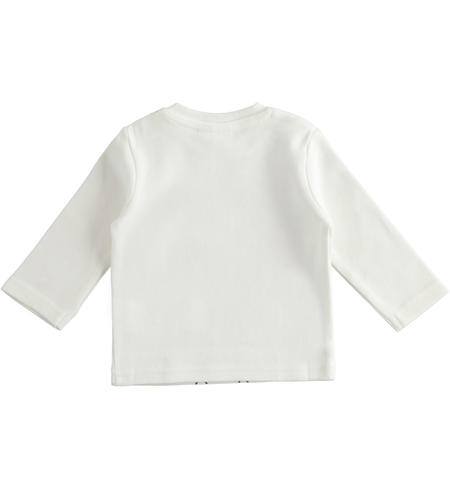 Cotton baby boy t-shirt from 1 to 24 months iDO PANNA-VERDE-8141