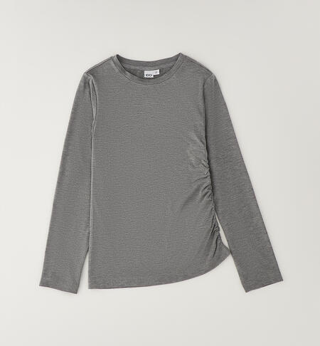 iDO girls' sweater GRIGIO MELANGE-8970