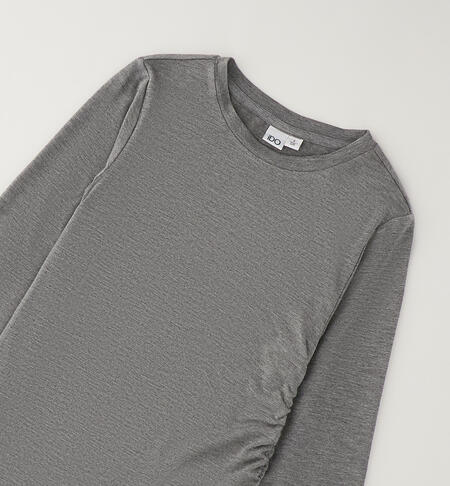 iDO girls' sweater GRIGIO MELANGE-8970