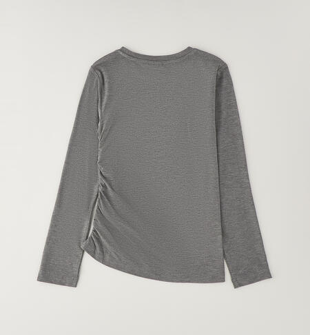 iDO girls' sweater GRIGIO MELANGE-8970