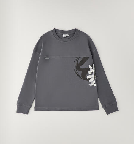 Maglia da ragazzo iDO GRIGIO SCURO-0564