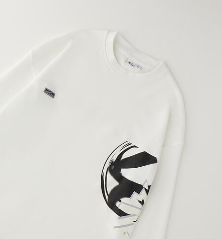 Maglia da ragazzo iDO PANNA-0112
