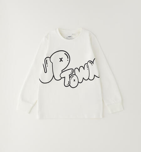 Children's crew neck sweater CREAM