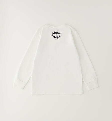 Maglia girocollo bambino PANNA-0112