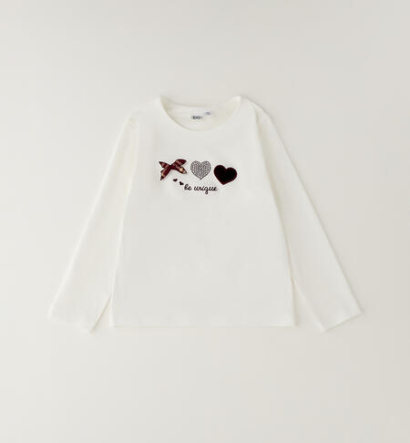 iDO girls' sweater CREAM