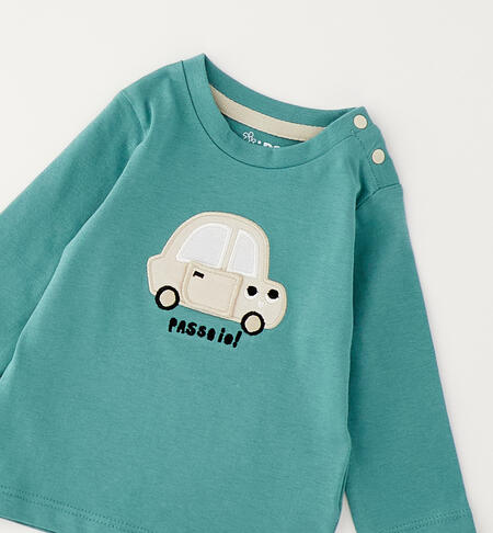 Maglia per bimbo LIGHT GREEN-4234