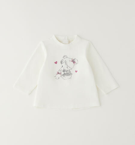 Maglia per neonata PANNA