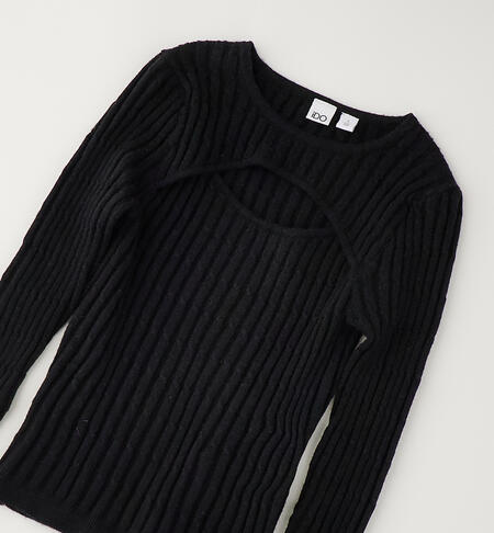 Maglia per ragazza iDO NERO-0658