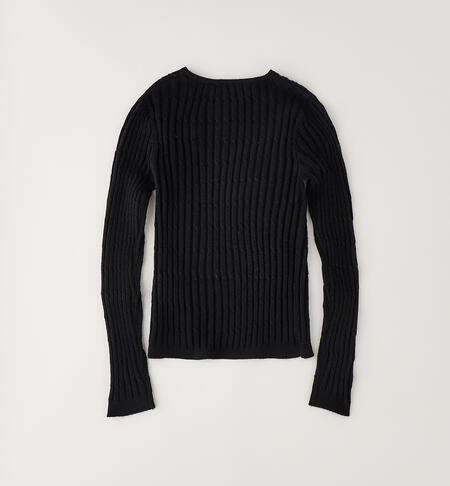 Maglia per ragazza iDO NERO-0658