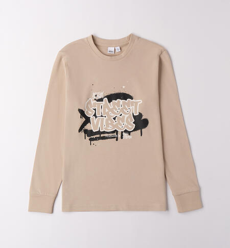 Maglia per ragazzo iDO BEIGE