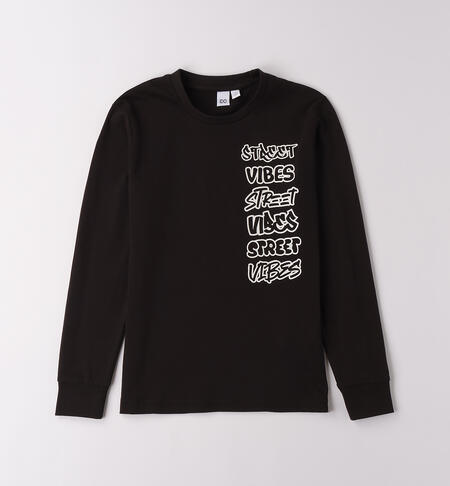 Maglia per ragazzo iDO NERO
