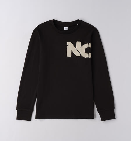 Maglia per ragazzo iDO NERO-0658