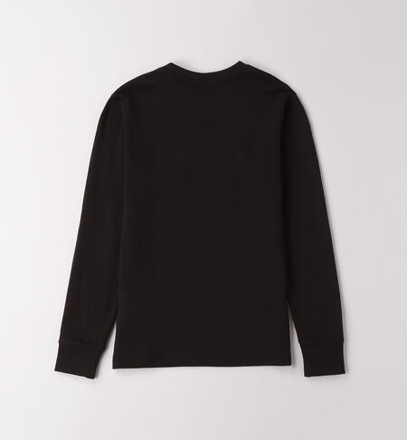 Maglia per ragazzo iDO NERO-0658