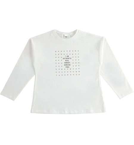 Girl¿s sweater with studs  from 8 to 16 years by iDO PANNA-0112