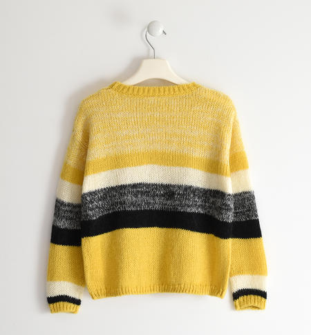 Maglia ragazza in tricot - da 8 a 16 anni iDO GIALLO-1516