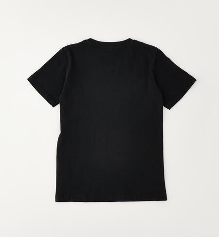 Maglia ragazzo 100% cotone NERO-0658